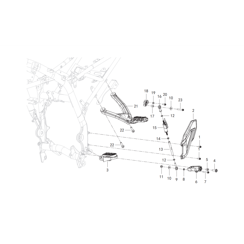 Ensemble Repose Pied Gauche