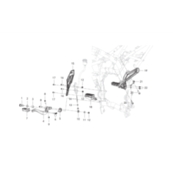 Ensemble Repose Pied Droit