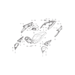 Coque Arrière / Selle