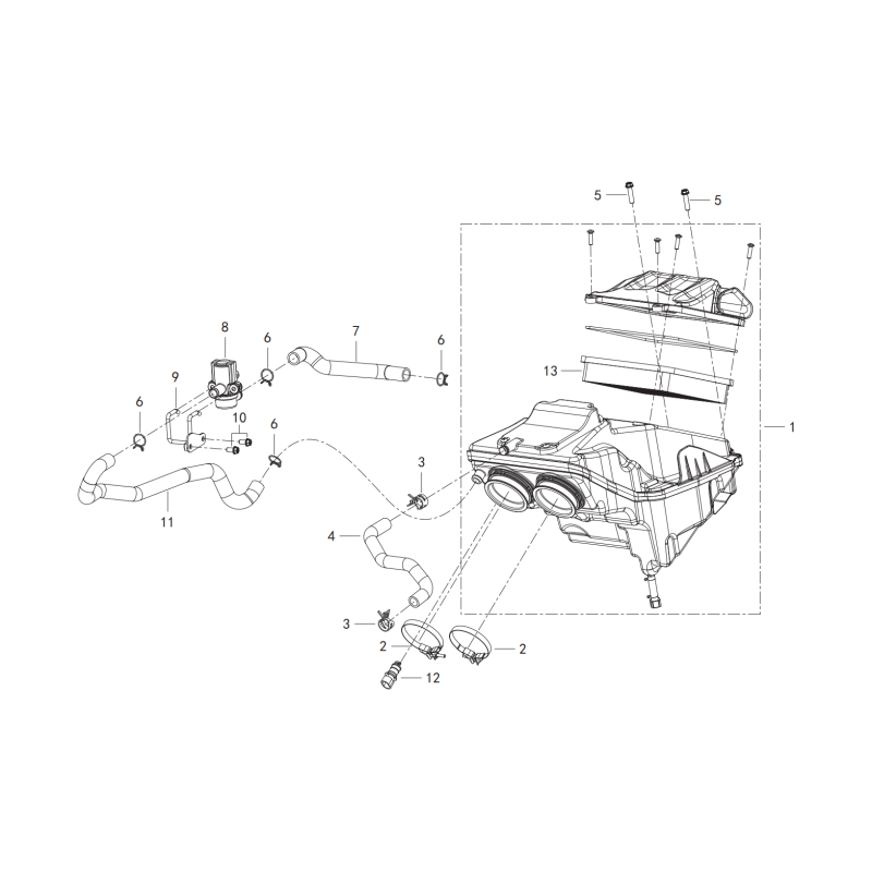 Boitier Filtre à Air