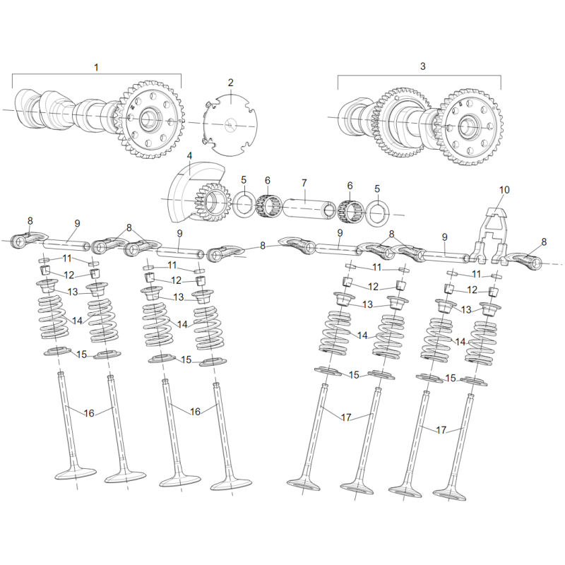 Arbre à Cames / Soupapes