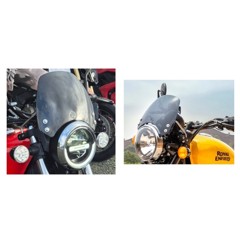 Saute Vent Fumé QJMOTOR SRV 125