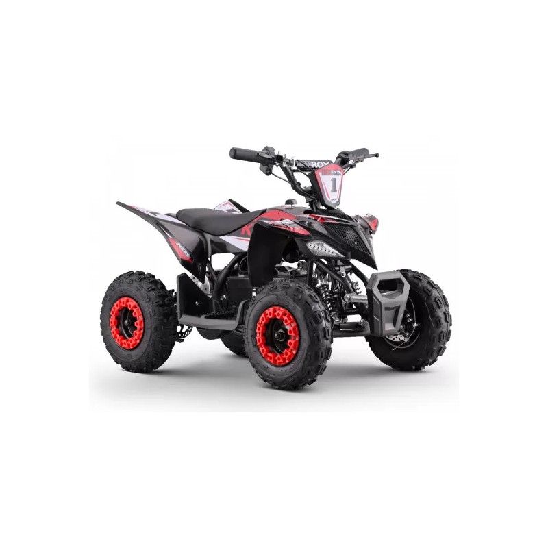 Pocket Quad électrique 1000W enfant KEROX E-Nos ROUGE