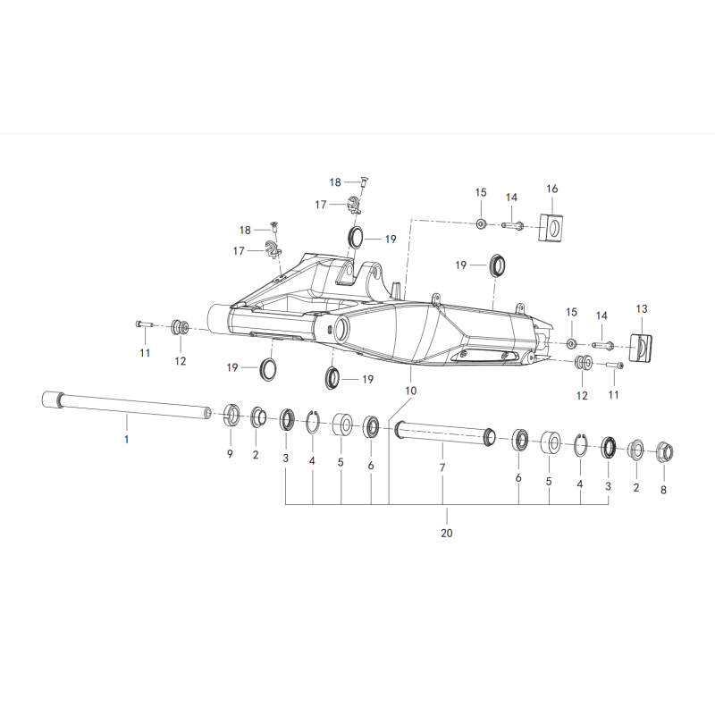 Bras Oscillant