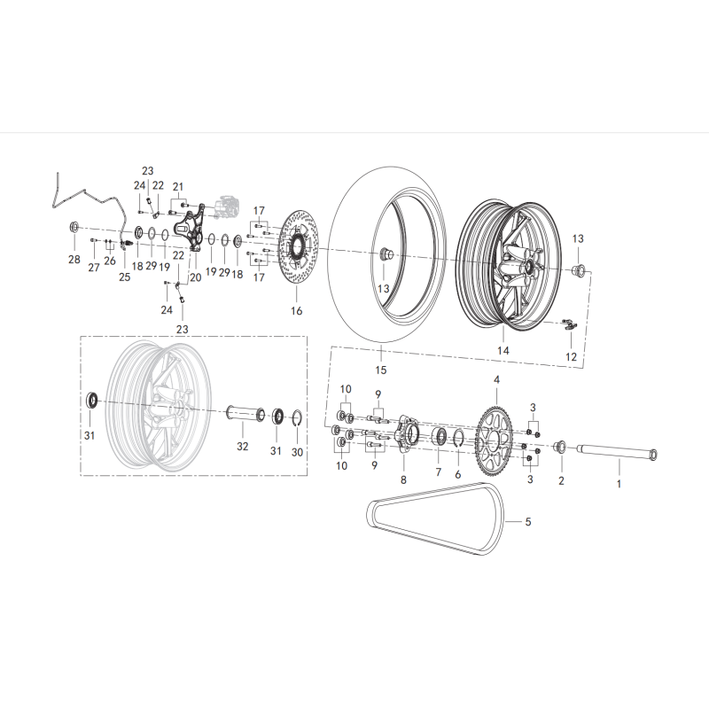 Roue Arrière
