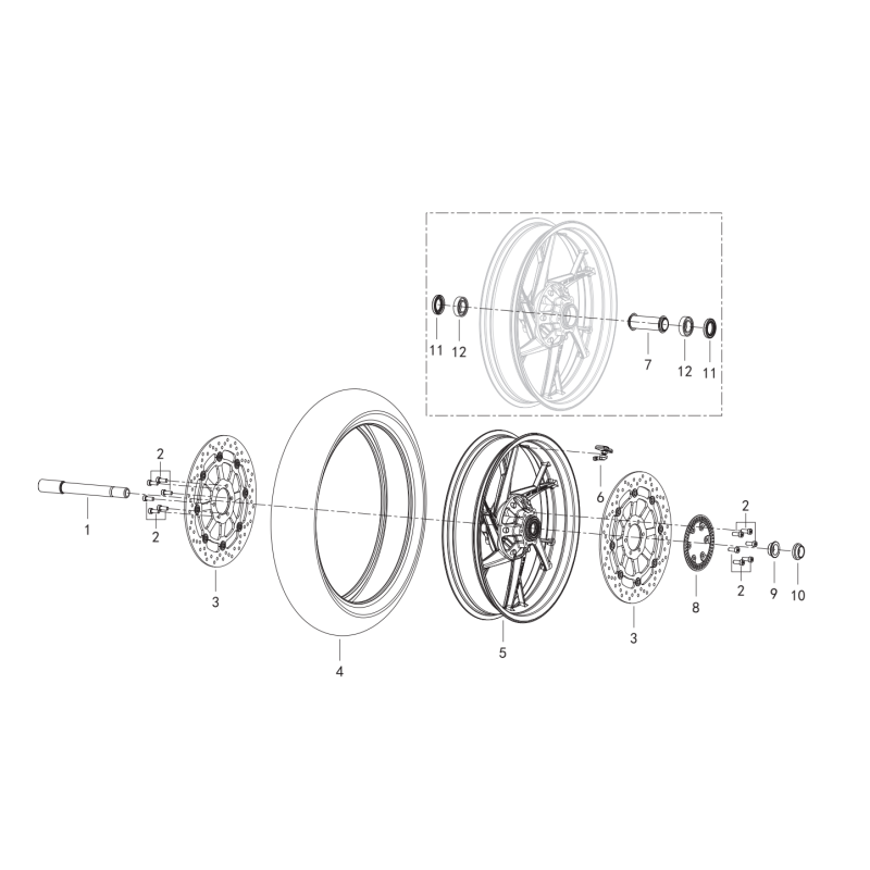 Roue Avant