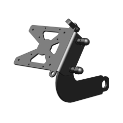 Support de Plaque Latérale Access Design QJMOTOR SRV 600 V2
