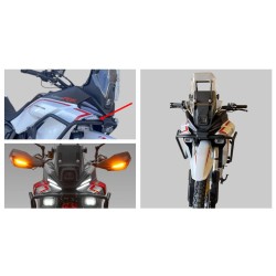 Support Deport de Clignotants Avant QJMOTOR SRT 450 RX