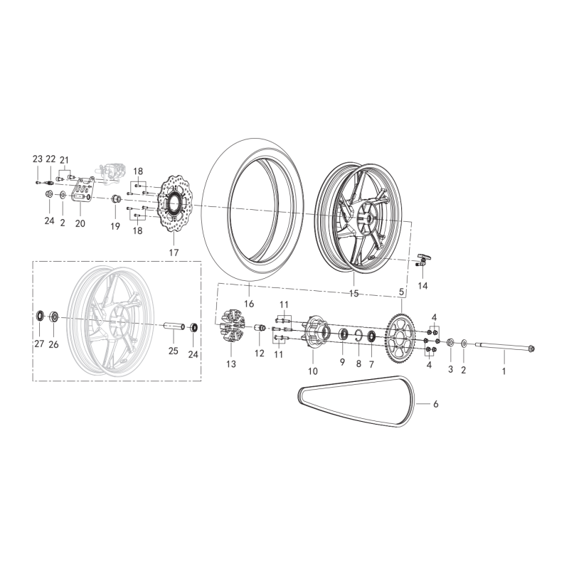 Roue Arrière