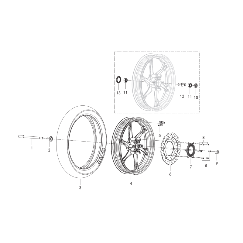 Roue Avant