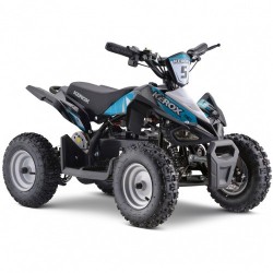 Pocket Quad électrique 800W enfant KEROX E-Rex BW6 BLEU