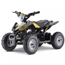 Pocket Quad électrique 800W enfant KEROX E-Rex BW6 Jaune