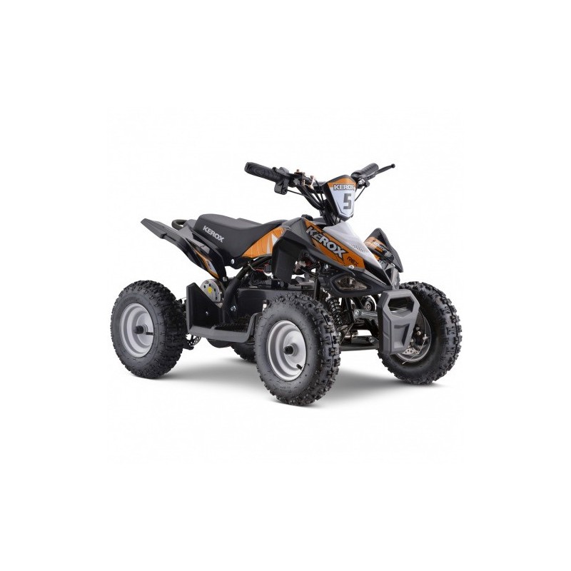 Pocket Quad électrique 1000W  enfant KEROX E-Rex BW6 Orange