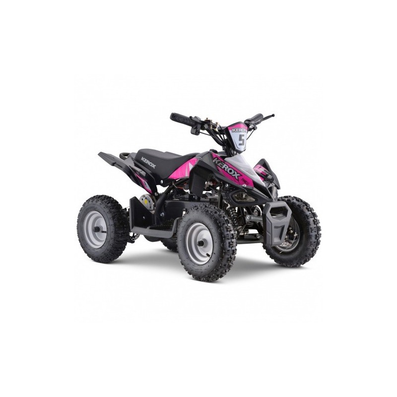 Pocket Quad électrique 1000W enfant KEROX E-Rex BW6 ROSE