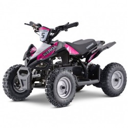 Pocket Quad électrique 800W enfant KEROX E-Rex BW6 ROSE