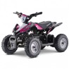 Pocket Quad électrique 800W enfant KEROX E-Rex BW6 ROSE