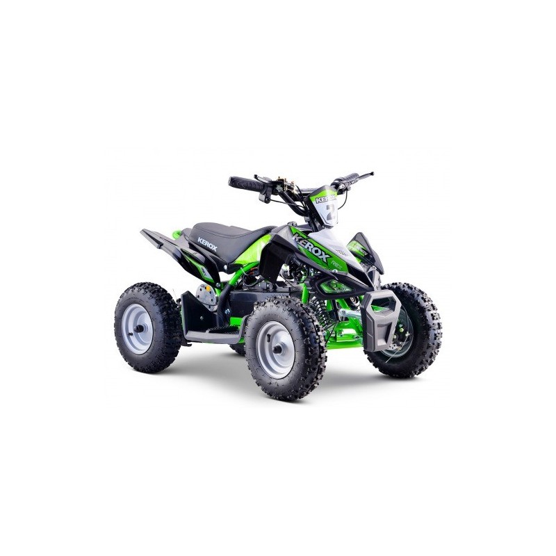 Pocket Quad électrique 1000W enfant KEROX E-Rex BW6 VERT