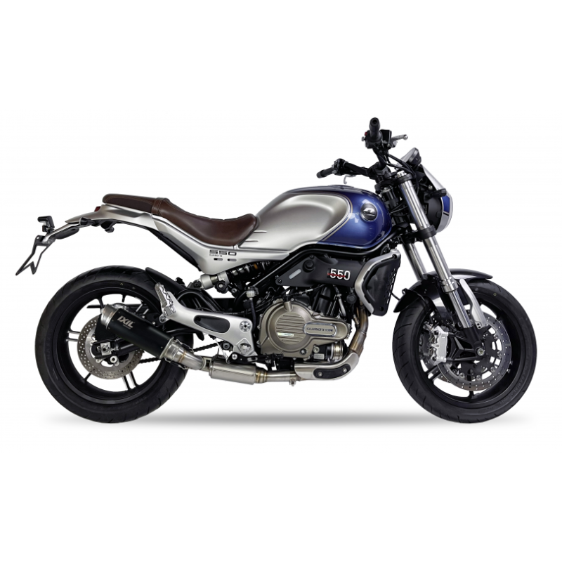 Silencieux Ixil RC3B Sport Xtrem Black QJMOTOR SRV 550 Silencieux Ixil RC3B Sport Xtrem Black QJMOTOR SRV 550