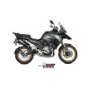 Silencieux Mivv Oval Noir Embout Carbone QJMOTOR SRT 700/X 2024-