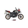 Silencieux Mivv Oval Noir Embout Carbone QJMOTOR SRT 800 S/X/XS 2024-
