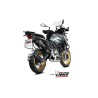 Silencieux Mivv Oval Noir Embout Carbone QJMOTOR SRT 800 S/X/XS 2024-