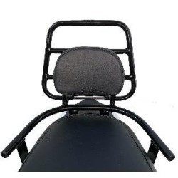 KIT PORTE BAGAGES RABATTABLE + COUSSIN NOIR SYM ORBIT III/JET 4 RX