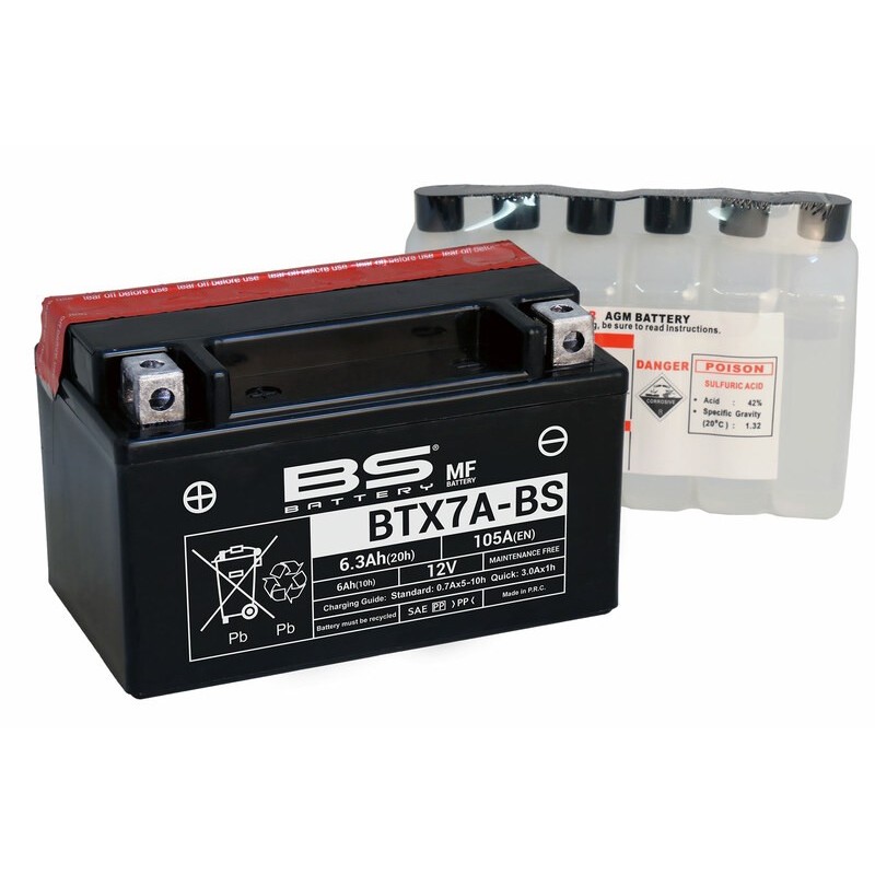 Batterie BS BATTERY BXT7A-BS