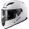 DESTOCKAGE !! Casque LS2 FF320 Stream Evo Gloss Blanc (Taille L)