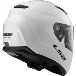 DESTOCKAGE !! Casque LS2 FF320 Stream Evo Gloss Blanc (Taille L)