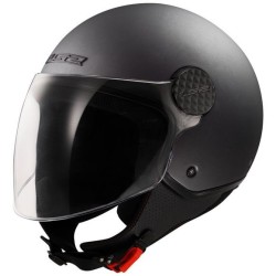 DESTOCKAGE !! Casque Jet LS2 OF550 Sphere Lux II Titanium Mat (Taille XL)