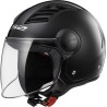 DESTOCKAGE !! Casque Jet LS2 OF562 Airflow Noir Mat (Taille L)