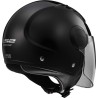 DESTOCKAGE !! Casque Jet LS2 OF562 Airflow Noir Mat (Taille L)