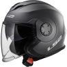 DESTOCKAGE !! Casque Jet S2 OF570 Verso Mono Titanium Mat (Taille S)