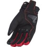 DESTOCKAGE !! Gants Mi-Saison LS2 Jet Lady Noir/Rouge (Taille XS)