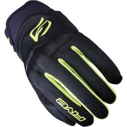 DESTOCKAGE !! Gants Ete Fives Globe Evo Noir/Jaune Fluo