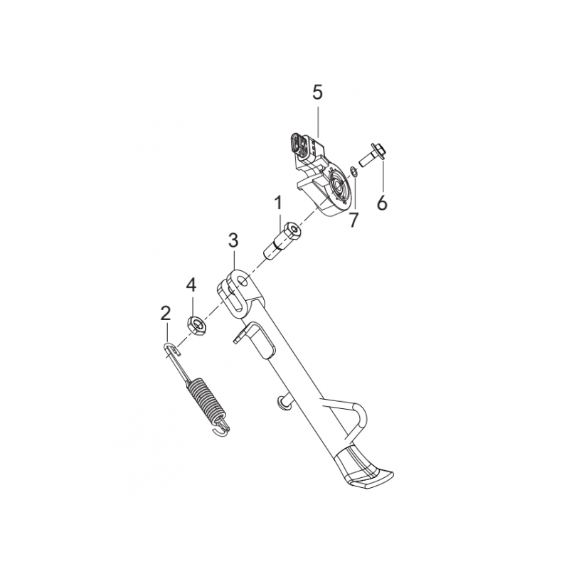 Béquille Latérale Béquille Latérale