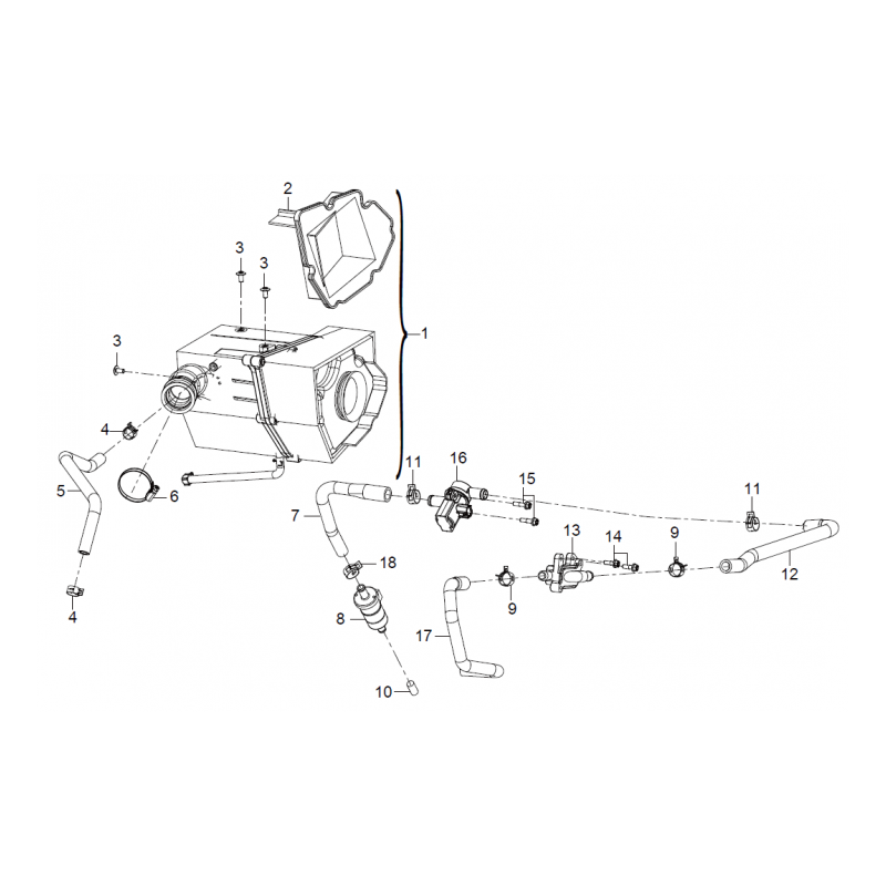 Boitier Filtre à Air