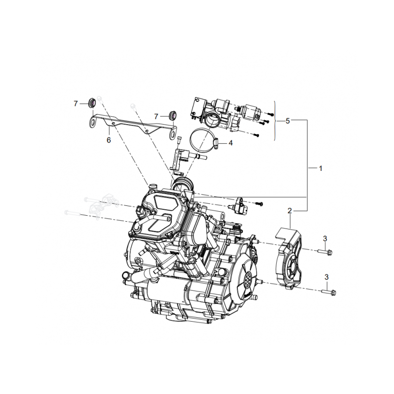 Moteur / Corps Injection Moteur / Corps Injection