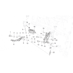 Repose Pied AVD / Pédale de Frein