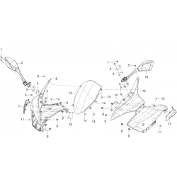 Carenage Avant / Rétroviseur