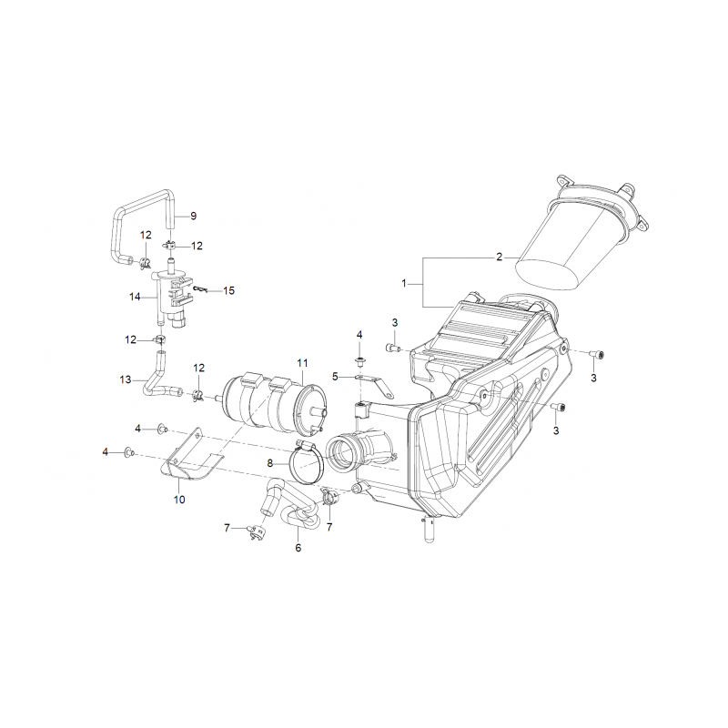 Boitier Filtre à Air Boitier Filtre à Air
