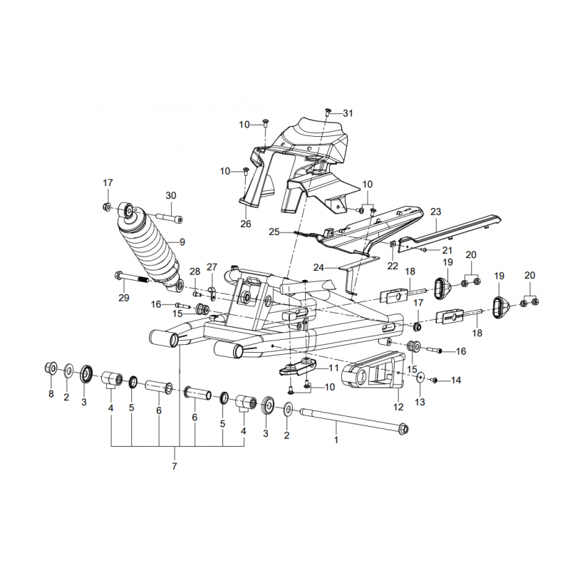 Bras Oscillant Bras Oscillant