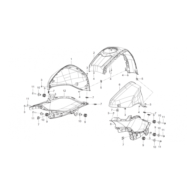 Carenage Réservoir Carenage Réservoir