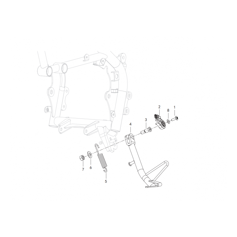 Béquille Laterale Béquille Laterale