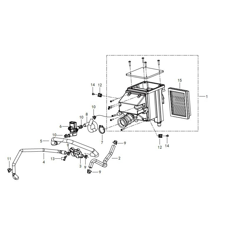 Boitier Filtre à Air Boitier Filtre à Air