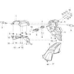 Garde Boue Arrière / Clignotants